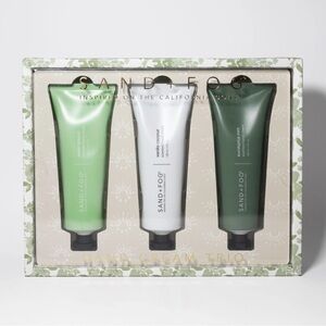 Sand + Fog Relaxing Hand Cream Set- fresh & gourmand, hydrate, limited edition